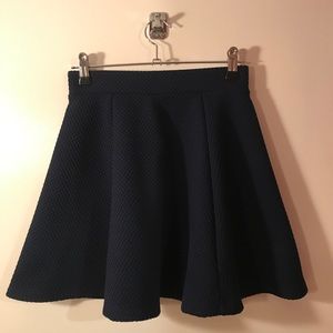Navy blue skirt XS